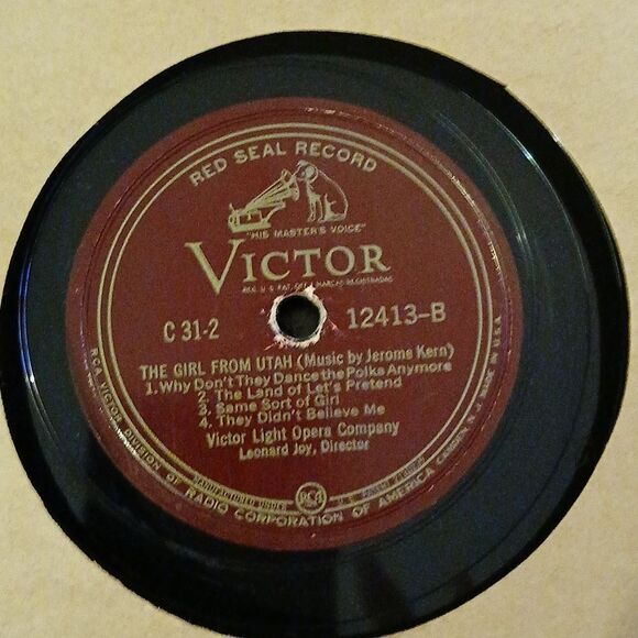 ANTIQUE!  AN ALBUM OF BEST-LOVED SONGS by Jerome Kern - Picture 10 of 15